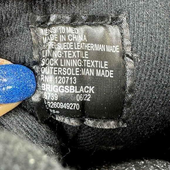 Totes Briggs Mens Size 10 Waterproof Snow Boots Black Lace Up Winter Boo… - Picture 6 of 13